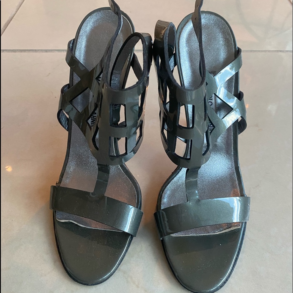 Manolo Blahnik Caged heels